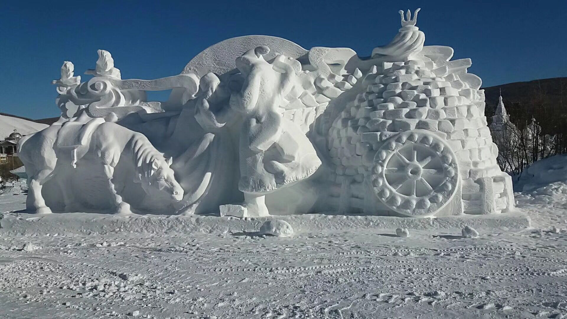 雪雕展示